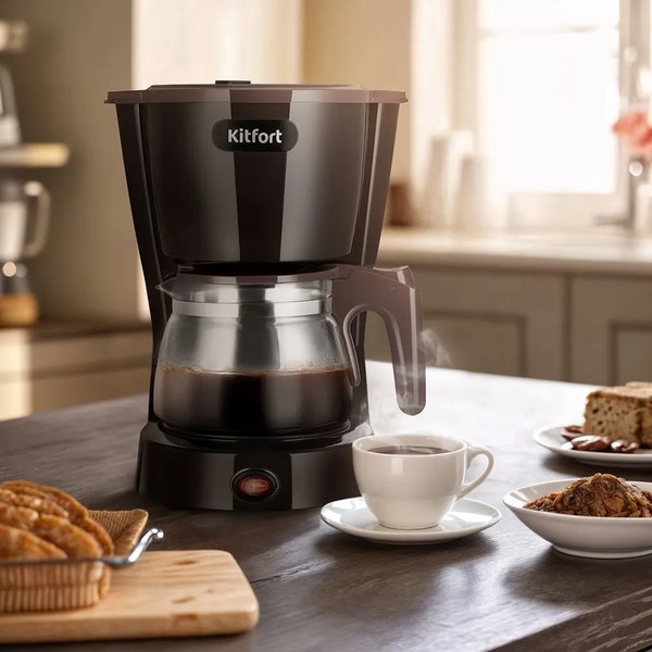 Капельная кофеварка Kitfort КТ-7591