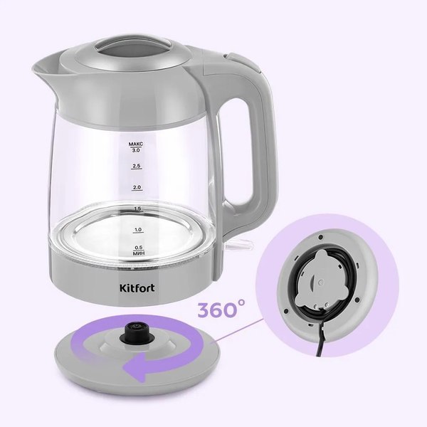 Электрочайник Kitfort КТ-6766