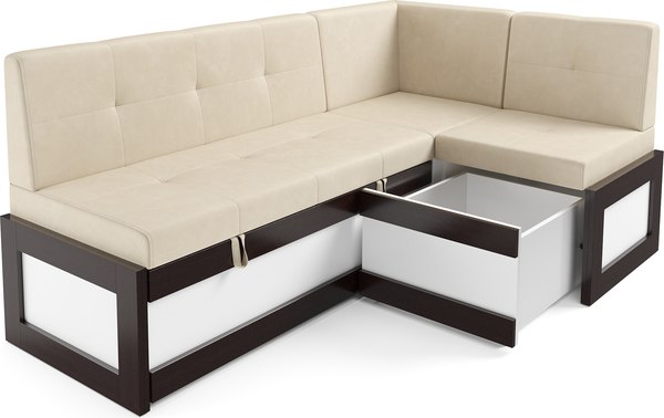 Уголок кухонный мягкий Mebel-Ars Нотис 191х82х116 см / M11-27-4