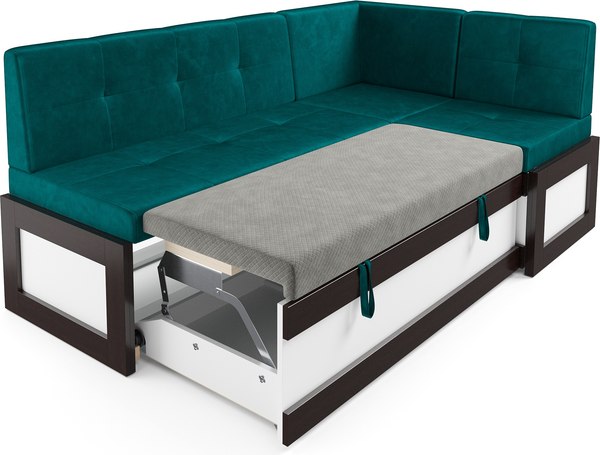 Уголок кухонный мягкий Mebel-Ars Нотис 191х82х116 см / M11-27-2