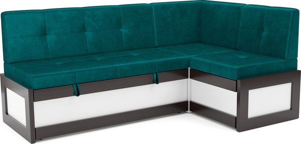 Уголок кухонный мягкий Mebel-Ars Нотис 211х82х135.5 см / M11-28-2 - фото