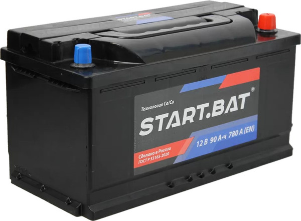 Автомобильный аккумулятор СтартБат 6СТ- 90 VLR Euro 780А - фото