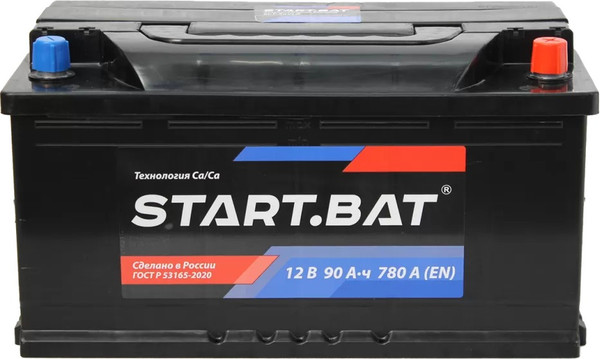 Автомобильный аккумулятор СтартБат 6СТ- 90 VLR Euro 780А