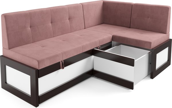 Уголок кухонный мягкий Mebel-Ars Нотис 191х82х116 см / M11-27-6