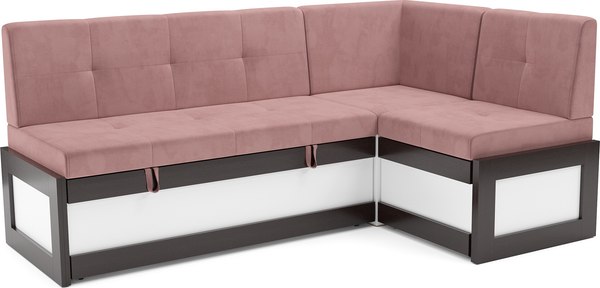 Уголок кухонный мягкий Mebel-Ars Нотис 211х82х135.5 см / M11-28-6 - фото