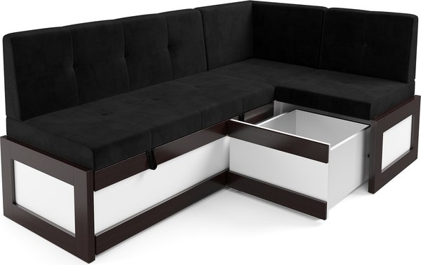 Уголок кухонный мягкий Mebel-Ars Нотис 191х82х116 см / M11-27-9