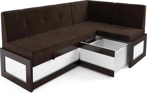 Уголок кухонный мягкий Mebel-Ars Нотис 191х82х116 см / M11-27-8