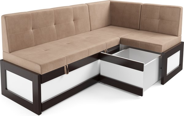 Уголок кухонный мягкий Mebel-Ars Нотис 191х82х116 см / M11-27-14