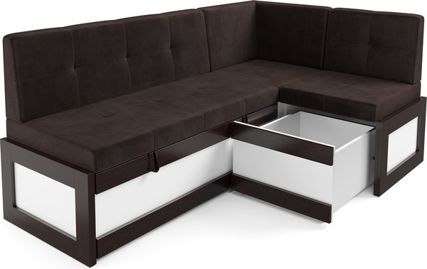 Уголок кухонный мягкий Mebel-Ars Нотис 191х82х116 см / M11-27-15