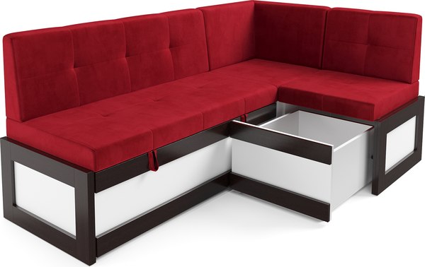 Уголок кухонный мягкий Mebel-Ars Нотис 191х82х116 см / M11-27-16