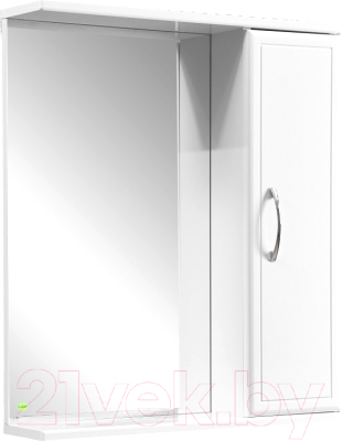 Шкаф с зеркалом для ванной Vako Венеция 50 / 10163 - фото