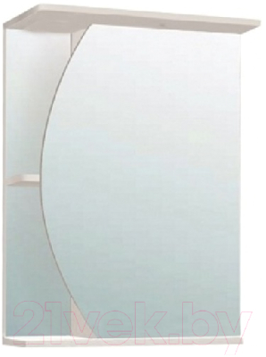 Шкаф с зеркалом для ванной Vako Луна 50 / 10296 - фото