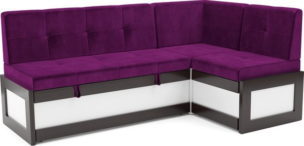 Уголок кухонный мягкий Mebel-Ars Нотис 191х82х116 см / M11-27-18 - фото