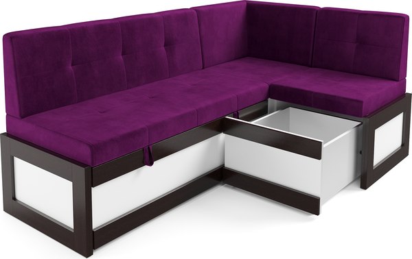 Уголок кухонный мягкий Mebel-Ars Нотис 191х82х116 см / M11-27-18