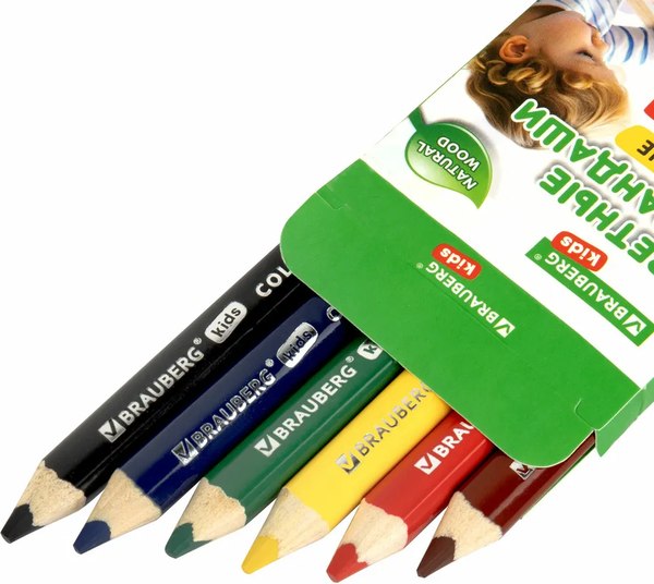 Набор цветных карандашей Brauberg 182057