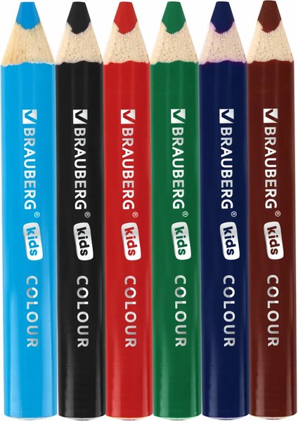 Набор цветных карандашей Brauberg 182057