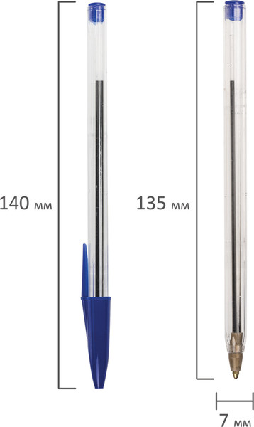 Набор шариковых ручек Staff 143762