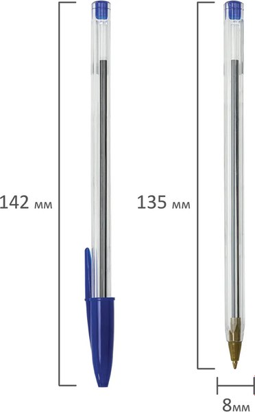 Набор шариковых ручек Staff 143872