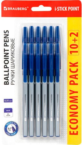 Набор шариковых ручек Brauberg I-stick Poi / 144025 - фото