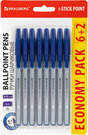 Набор шариковых ручек Brauberg I-stick Point / 144026
