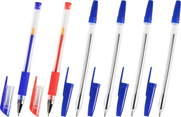 Набор шариковых ручек Staff С 2-мя гелевыми ручками / 144080 - фото