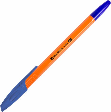 Набор шариковых ручек Brauberg X-333 Orange 144254