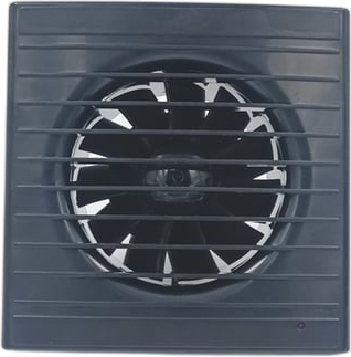 Вентилятор накладной Viento Still 100С Black - фото