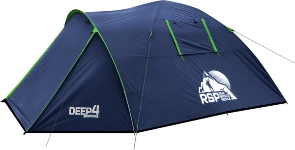Палатка RSP Outdoor Deep 4 / T-DE-4-B (синий)