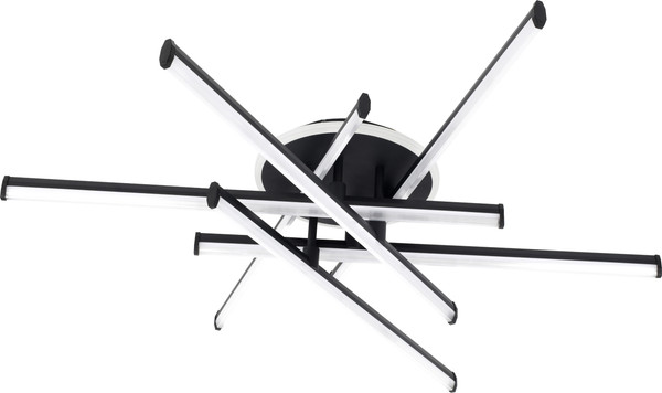 Потолочный светильник Mirastyle XL-60332/6B+1 BK - фото