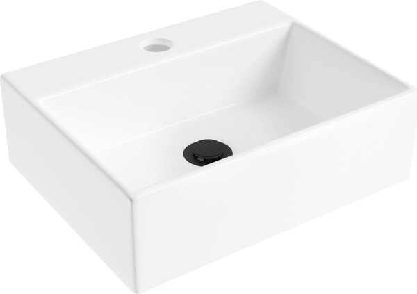 Умывальник со смесителем Lauter 21344 + Cascade 21СК655BS с сифоном 21635B