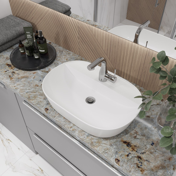 Умывальник со смесителем Lauter 21460-60 + Velvet 21СК696С