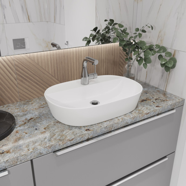 Умывальник со смесителем Lauter 21460-60 + Allure 21CK618QP