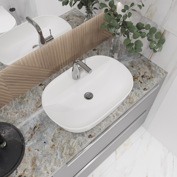 Умывальник со смесителем Lauter 21460-60 + Allure 21CK618QP