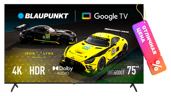 Телевизор Blaupunkt 75’’ 75UBG6000T - фото