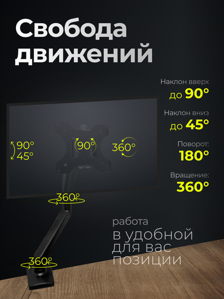 Кронштейн для монитора BrightSight A06