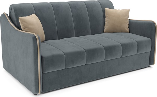 Диван Mebel-Ars аккордеон Давос НПБ 155x200 см / M2-114 5-42 - фото