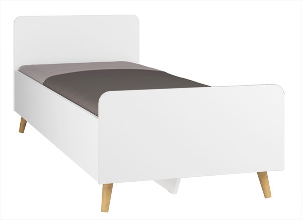 Односпальная кровать Премиум Рико 85x204.2x74.5 - фото