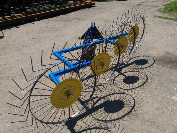 Грабли-сеноворошилки Краян ГВ-4К-230 - фото