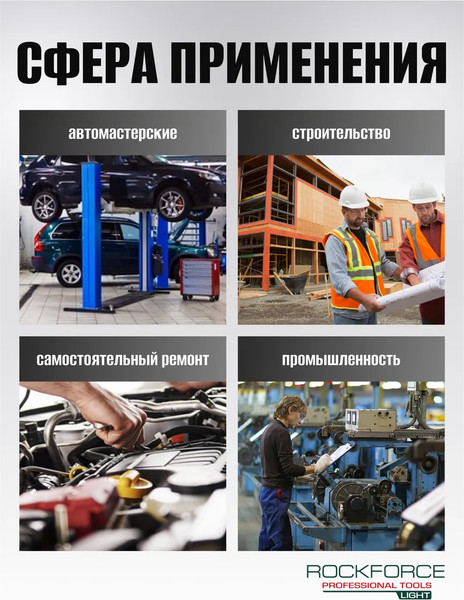 Гаечный ключ RockForce RF Light-76412