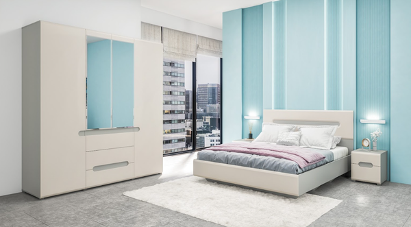 Двуспальная кровать Мебель-Неман Леонардо МН-026-10-180-С1