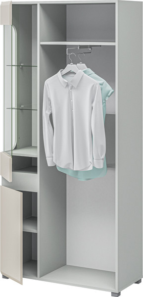 Шкаф с витриной Мебель-Неман Леонардо МН-026-19-С1