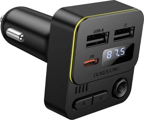 FM-модулятор Borofone BC60 + автомобильное ЗУ