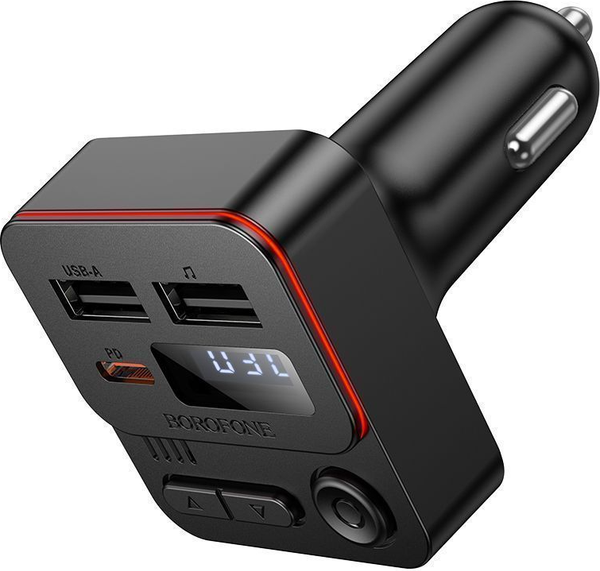 FM-модулятор Borofone BC60 + автомобильное ЗУ