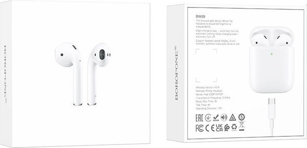 Беспроводные наушники Borofone BW89 TWS