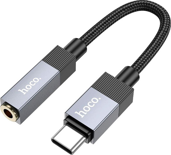 Кабель/переходник Hoco UPA32C Type-C на Jack 3.5 - фото