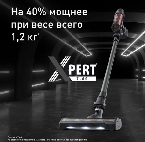 Вертикальный пылесос Tefal TY6A75WO