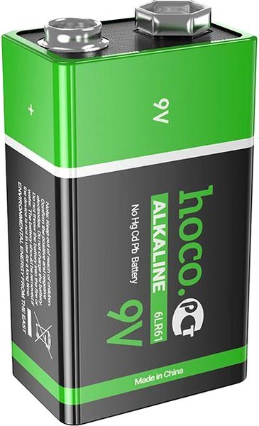 Батарейка Hoco 9V 6LR61/1BP - фото