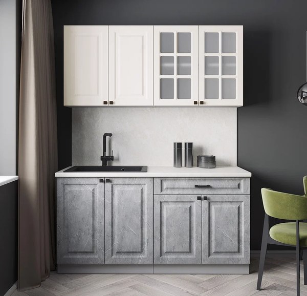 Кухонный гарнитур Интерлиния Мила Деко 1.6А