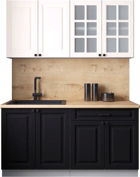 Кухонный гарнитур Интерлиния Мила Деко 1.6А - фото