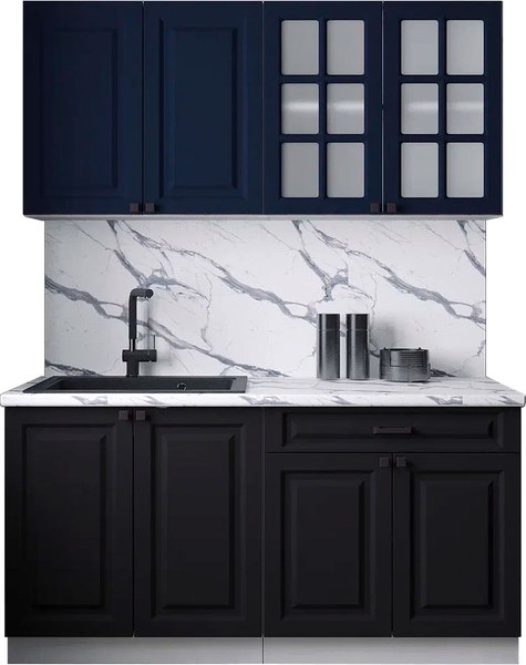 Кухонный гарнитур Интерлиния Мила Деко 1.6А - фото